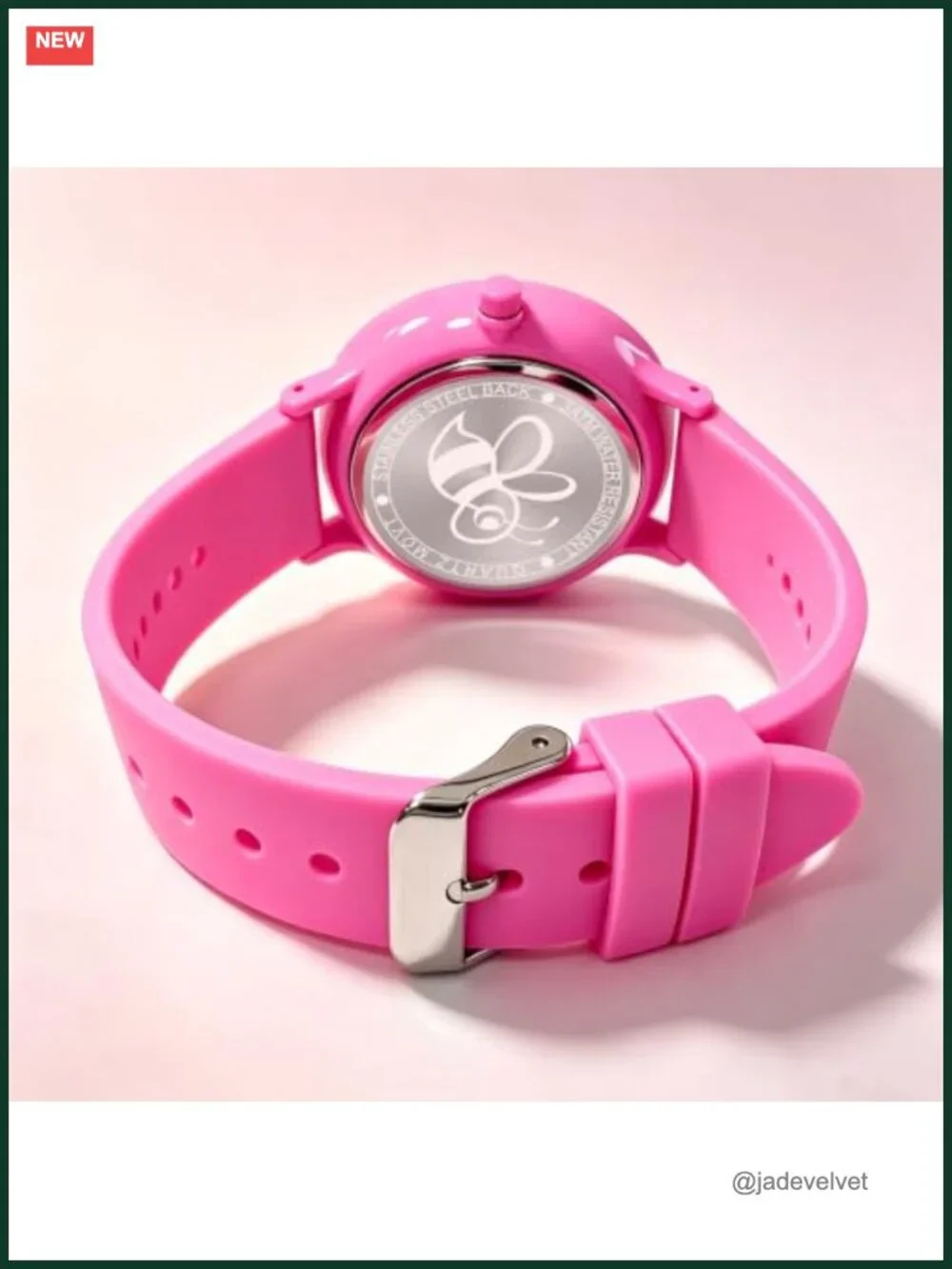 38mm Wrist Watch Ceramic Oil Finish Silicone Strap 3 ATM Easy Reader Analog